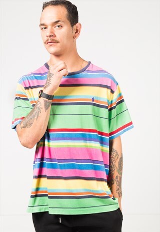 VINTAGE 80'S POLO RALPH LAUREN SPORT T-SHIRT / S0353