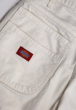 Vintage 90s Dickies White Jeans