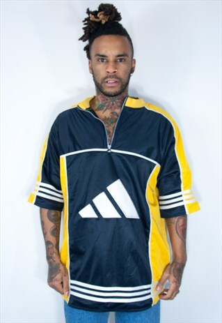 ADIDAS SHORTSLEEVE VINTAGE JACKET YELLOW