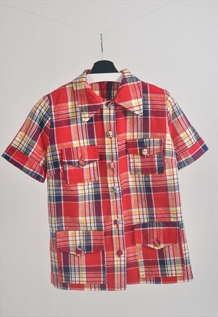 VINTAGE 80S CHECKED SHIRT