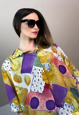 LAS VEGAS GIANNI VINTAGE FRESH 90S 90S SHIRT EUROPE BLOUSE