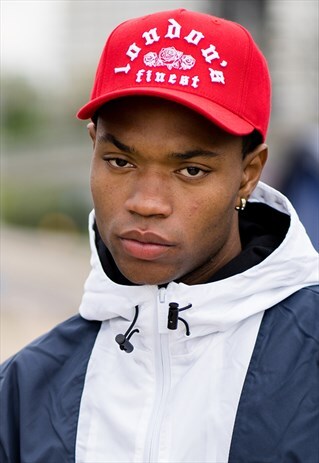 WHITECHAPEL CURVED PEAK CAP - RED