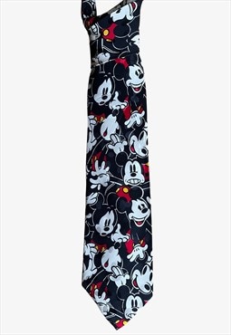 Vintage 90s Disney Mickey Mouse All Over Print Tie