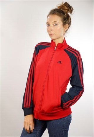 SHELL JACKET ADIDAS / RED ADIDAS TRACK JACKET