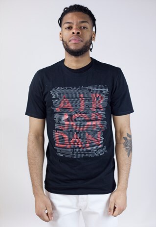 VINTAGE 90'S NIKE AIR JORDAN BLACK T-SHIRT
