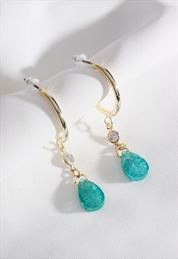Turquoise drop earrings