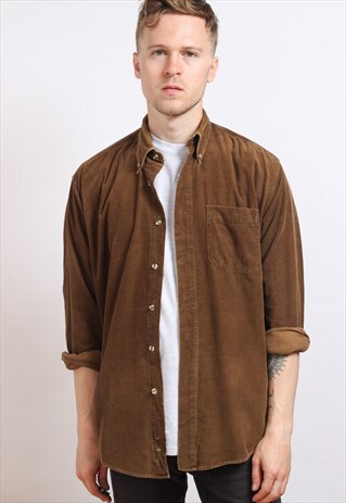 VINTAGE CORDUROY CORD SHIRT