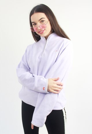 90'S RARE RETRO PURPLE FLEECE