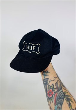 Vintage 90s HUF Embroidered Hat Cap