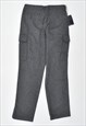 VINTAGE 90'S RIFLE CARGO TROUSERS GREY