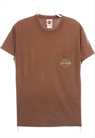 VINTAGE 90'S HARLEY DAVIDSON T SHIRT SHORT SLEEVE CREWNECK