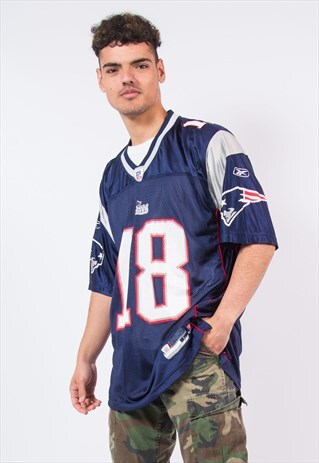 REEBOK NFL JERSEY NEW ENGLAND PATRIOTS