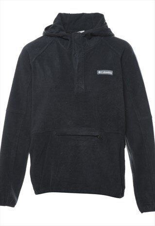 VINTAGE BEYOND RETRO COLUMBIA COSY BLACK FLEECE - S