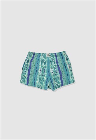 VINTAGE 90S COLMAR CRAZY PATTERN FESTIVAL SHORTS