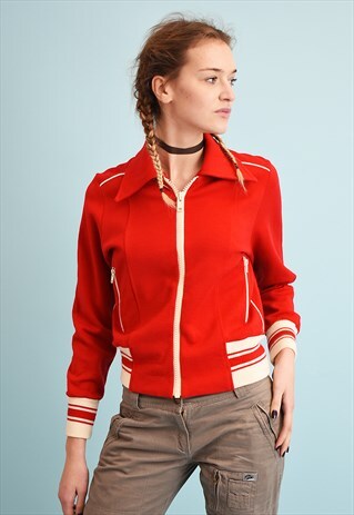 70'S RETRO TRACKSUIT SPORTS ATHLEISURE JACKET