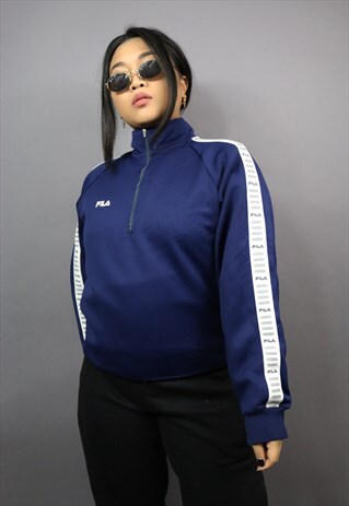 FILA VINTAGE TRACKSUIT SPORTS TOP / ZIP UP