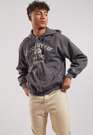 VINTAGE CHAMPION ZIP-UP HOODIE