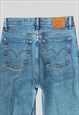 Levis Ribcage Straight Ankle Denim Jean In Blue Size W30