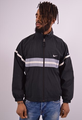 VINTAGE NIKE RAIN JACKET BLACK