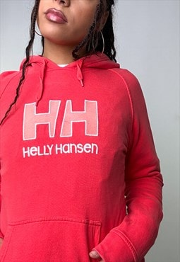 Pink y2ks Helly Hansen Hoodie Sweatshirt