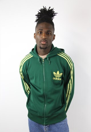 VINTAGE ADIDAS HOODED SPORTS JACKET