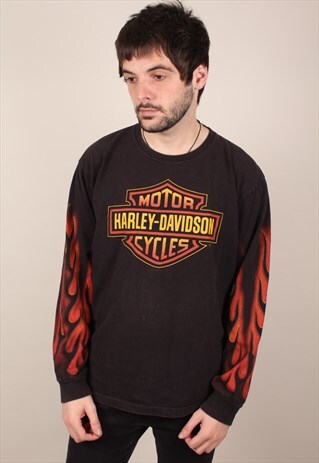 VINTAGE HARLEY-DAVIDSON LONG SLEEVE T-SHIRT ASM1685
