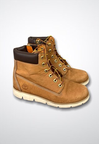 VINTAGE TIMBERLAND UNISEX BOOTS SAND BEIGE UK 4