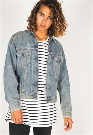 VINTAGE 80S LEVIS DENIM JACKET / R064