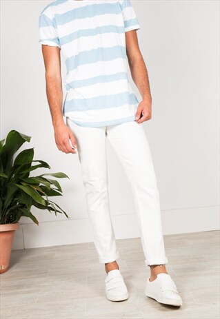 VINTAGE 80'S SLIM FIT JEANS /AVELINASREWORKS/( S0002 / 100 )