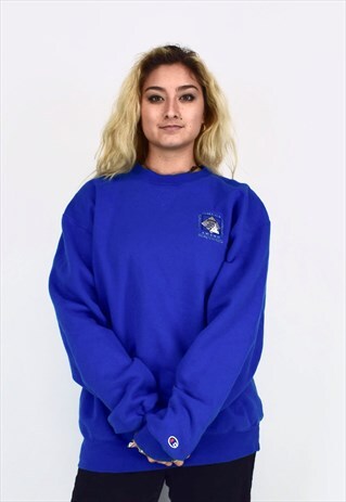 VINTAGE 90'S CHAMPION BLUE SWEATSHIRT