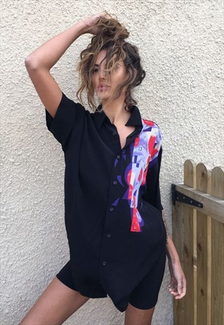 OVERSIZED RETRO 90S 80S VINTAGE UNISEX FESTIVAL SHIRT