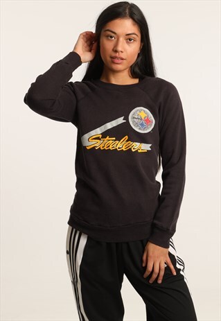 VINTAGE CHAMPION PITTSBURGH STEELERS PRINTED SWEATSHIRT