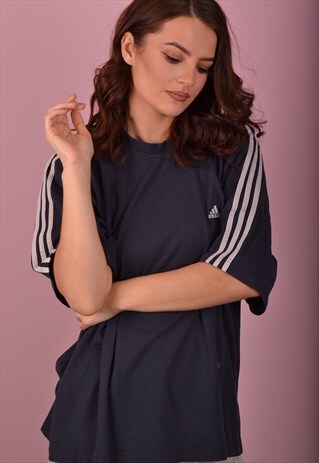 BLUE ADIDAS T-SHIRT GBT4143