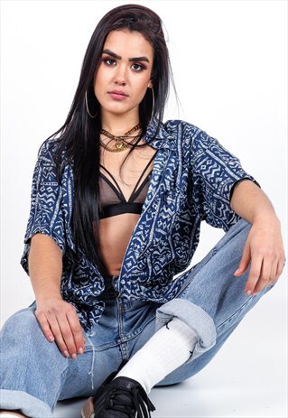 VINTAGE PATTERNED SHIRT S1031