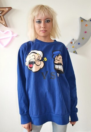 VINTAGE 90'S POPEYE GRAPHIC SWEATSHIRT