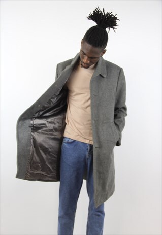 VINTAGE GREY WINTER COAT
