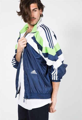 VINTAGE 80S ADIDAS SHELL SPORT JACKET / S1458