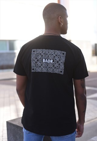 BADR CALIGRAPHY T SHIRT- BLACK