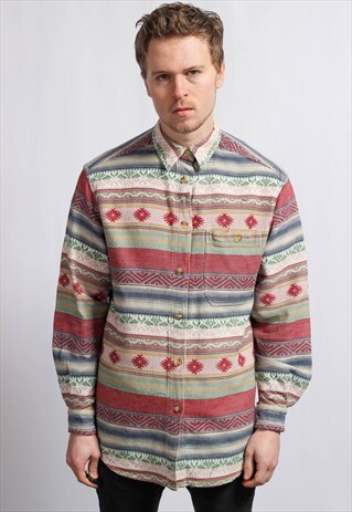 VINTAGE AZTEC NAVAJO SHIRT