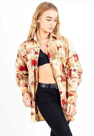 VINTAGE PATTERNED SHIRT S418