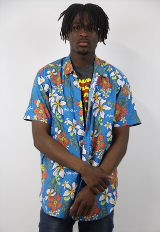 VINTAGE FLORAL PATTERNED SHIRT