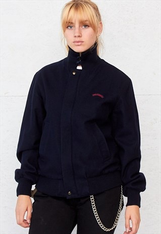 VINTAGE DARK BLUE PAUL&SHARK JACKET