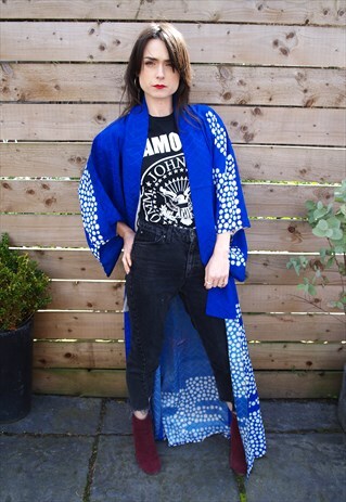 ROYAL BLUE KIMONO JACKET