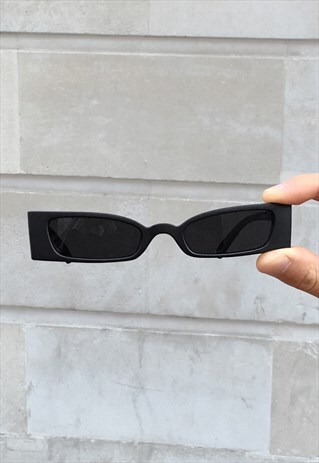 BLACK MATT OFF-BEACH SUNGLASSES