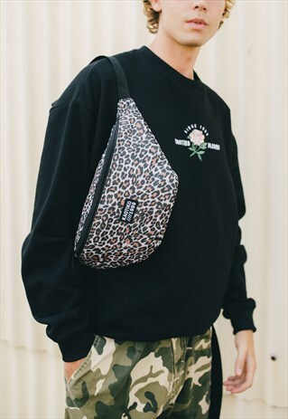 LEOPARD BUM BAG