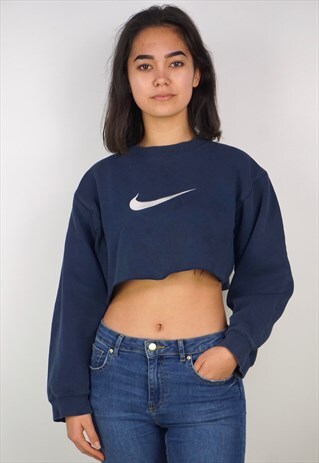 VINTAGE 90'S NIKE CROPPED SWEATSHIRT
