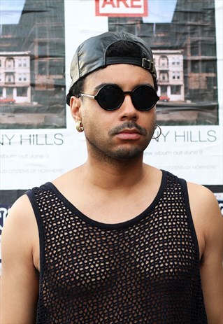 VINTAGE UNISEX RETRO ROUND SUNGLASSES