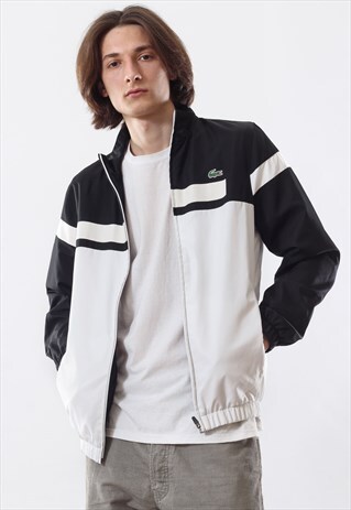 VINTAGE MENS LACOSTE WINDBREAKER TRACK SUIT JACKET