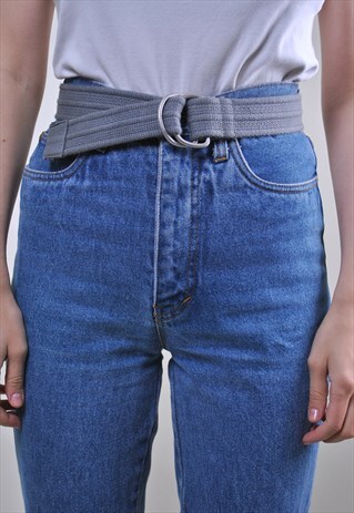 90S UNISEX MINIMALIST COTTON UTILITY BELT
