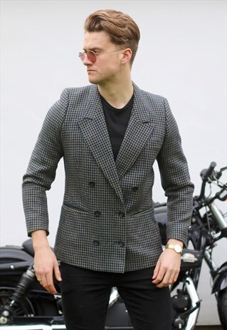 AQUASCUTUM ENGLISH HERITAGE VINTAGE DOUBLE BREAST BLAZER